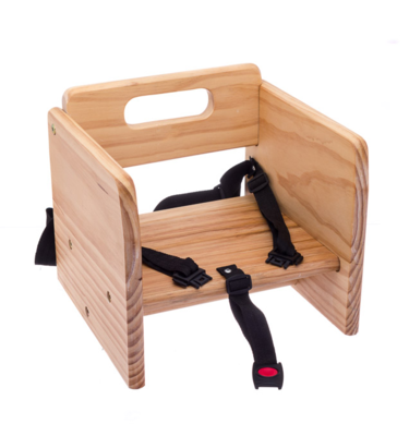 Natural Wood Baby Chair